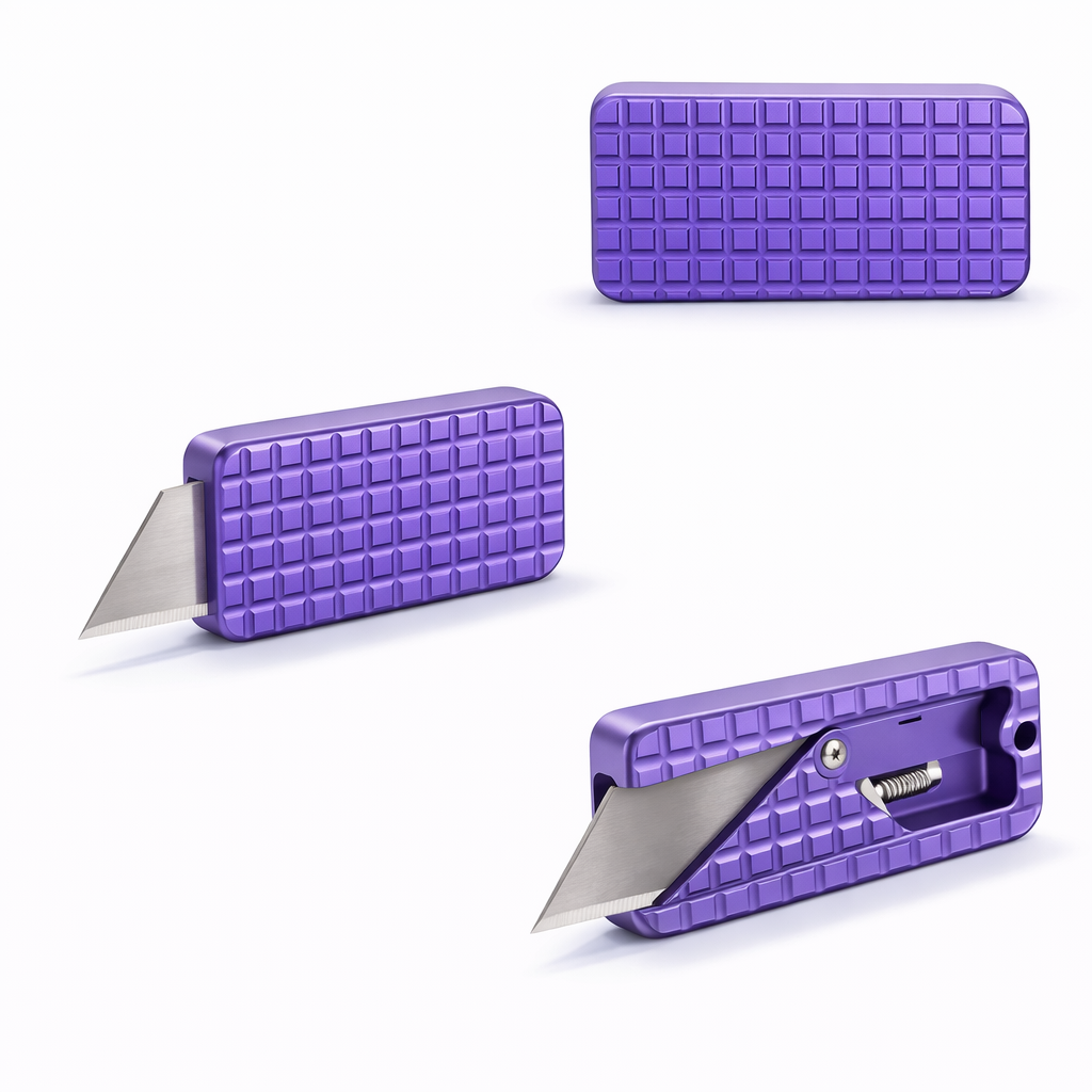 Rivtec Auto-Retracting EDC Utility Tool With Keyring Hole