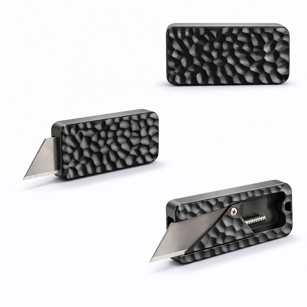 Rivtec Auto-Retracting EDC Utility Tool With Keyring Hole