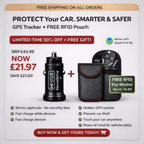 SecureDrive™ GPS Tracker with USB-C & A Power