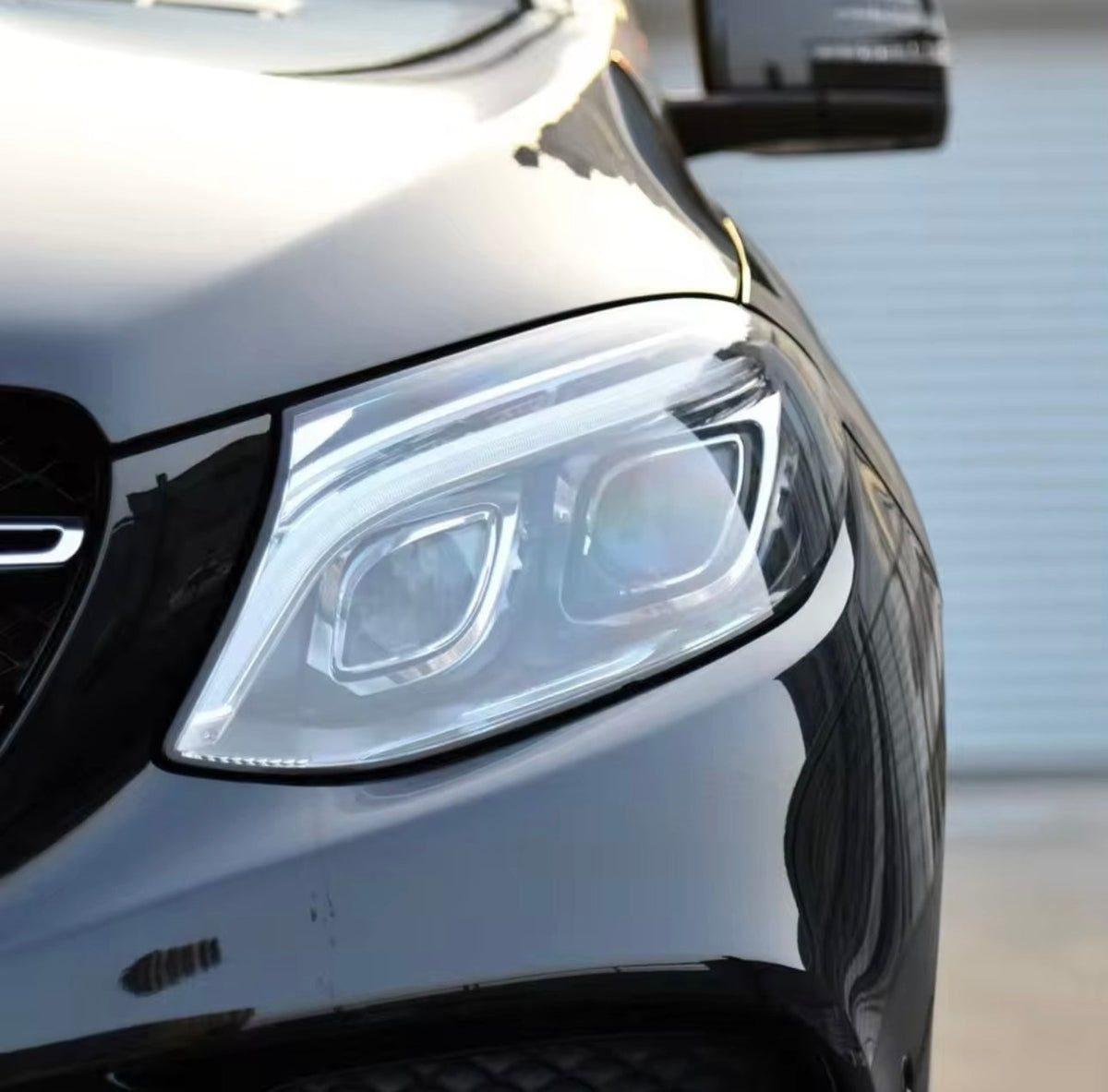 Mercedes GLE class 2016 - 2019 Multi-Color Bluetooth Daytime Running Head Lights — Rivtec Auto Retrofits