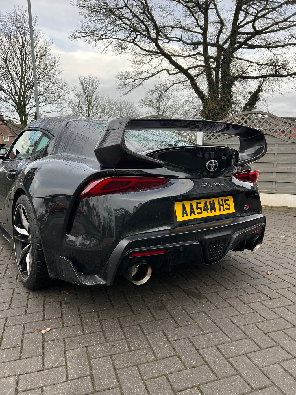 Toyota Supra MK5 A90 Carbon Rear Spoiler — Rivtec Auto Retrofits