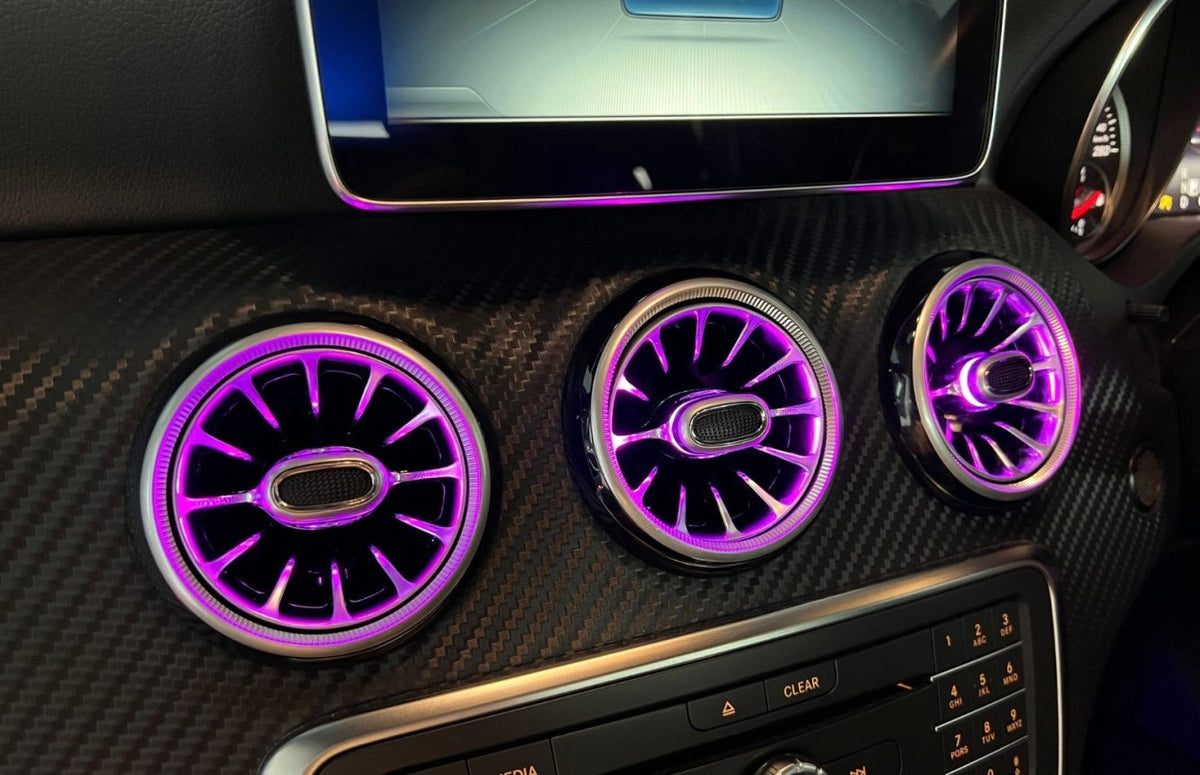 Mercedes W176 A CLA GLA Class Ambient Air-vent 64 colour Bluetooth