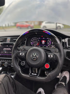 Volkswagen Golf MK 7 and 7.5 Carbon Fibre LED Steering Wheel — Rivtec Auto Retrofits