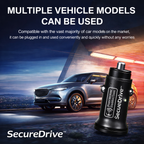 SecureDrive™ GPS Tracker with USB-C & A Power