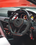Mercedes W204 C,E Class Carbon Fibre LED Steering Wheel — Rivtec Auto Retrofits