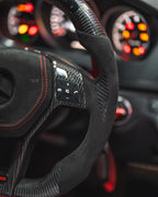 Mercedes W204 C,E Class Carbon Fibre LED Steering Wheel — Rivtec Auto Retrofits