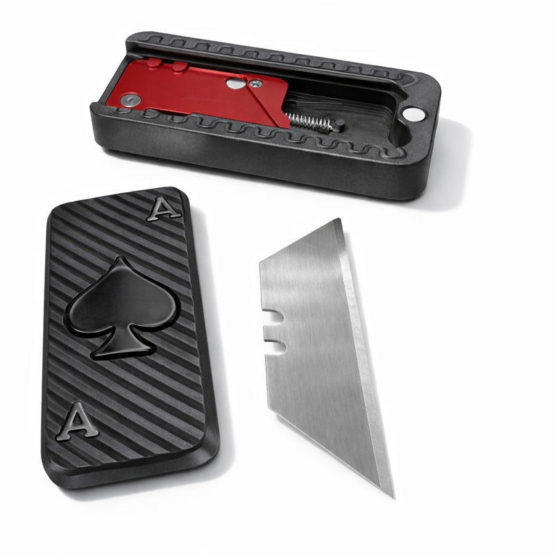 Rivtec Auto-Retracting EDC Utility Tool With Keyring Hole