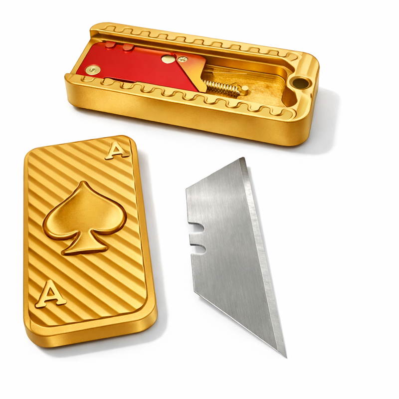 Rivtec Auto-Retracting EDC Utility Tool With Keyring Hole